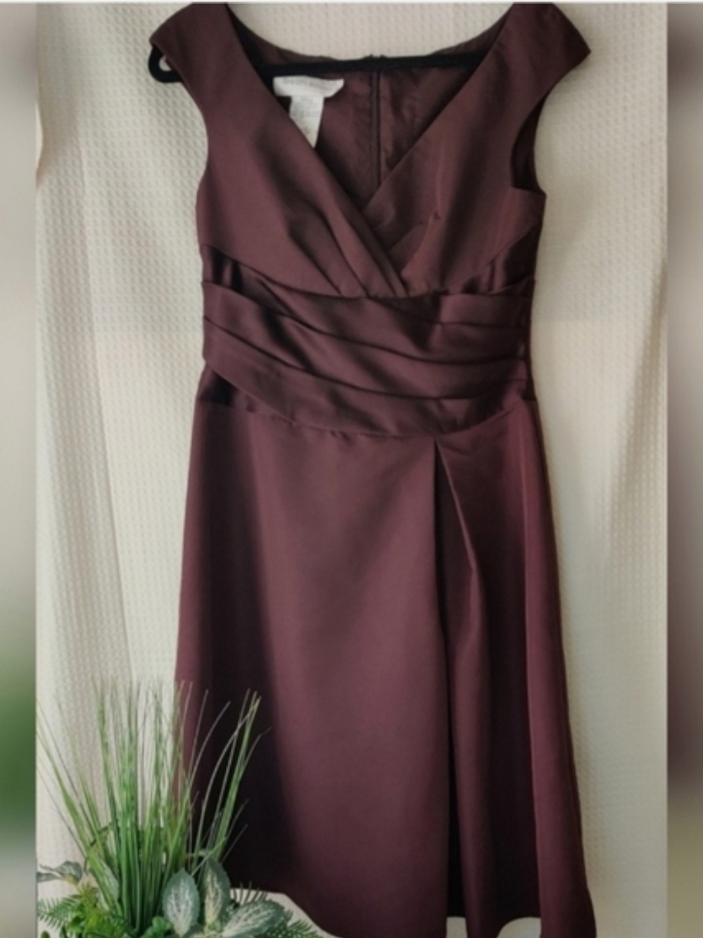 David's Bridal Formal Dress Brown Size 10